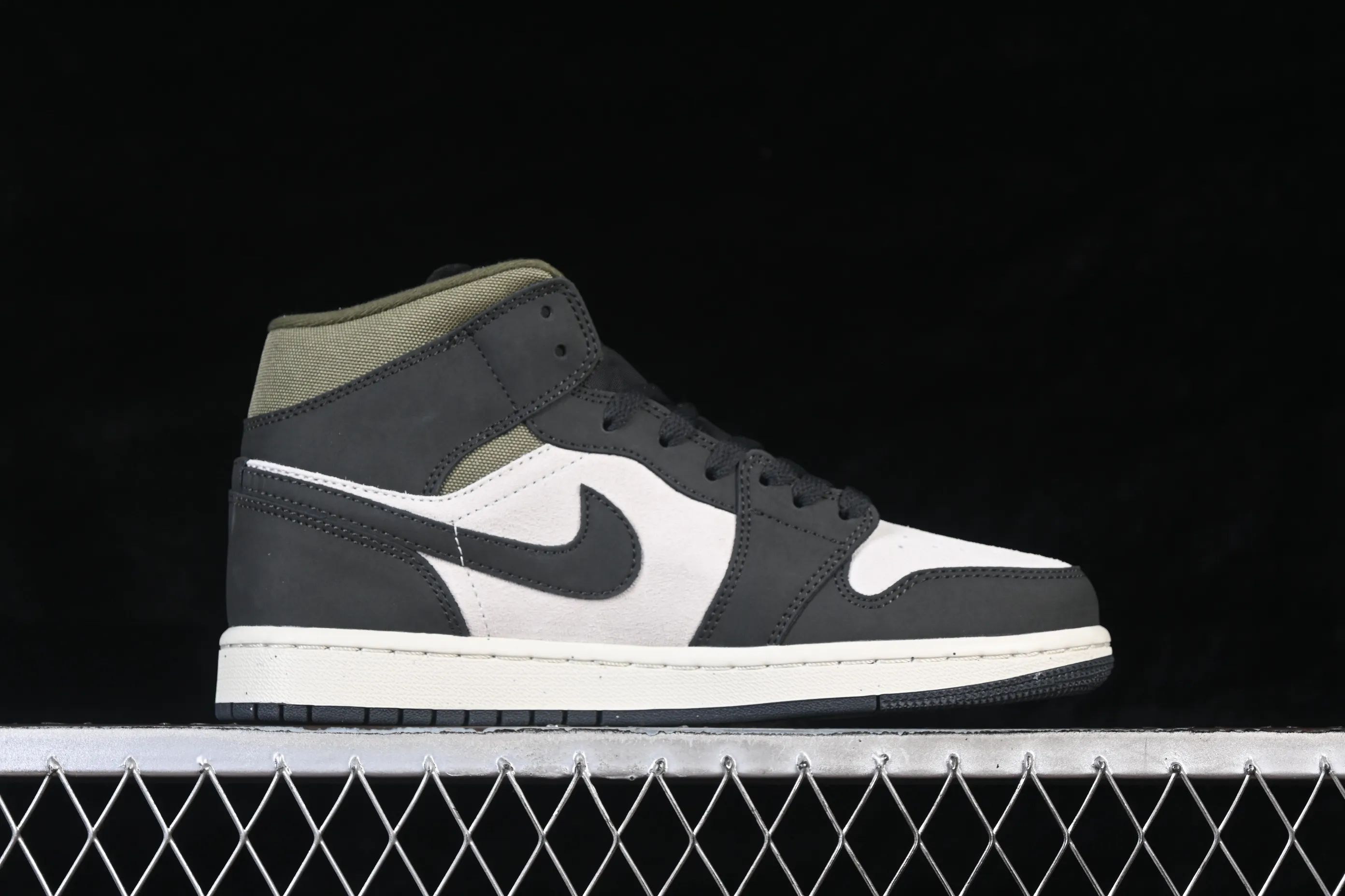 All categories Air Jordan Jordan series basketball shoes Air Jordan 1 Mid Air Jordan 1 Mid AJ1 Joe 1 olive green Chinese culture and leisure sneakers HV4091-102